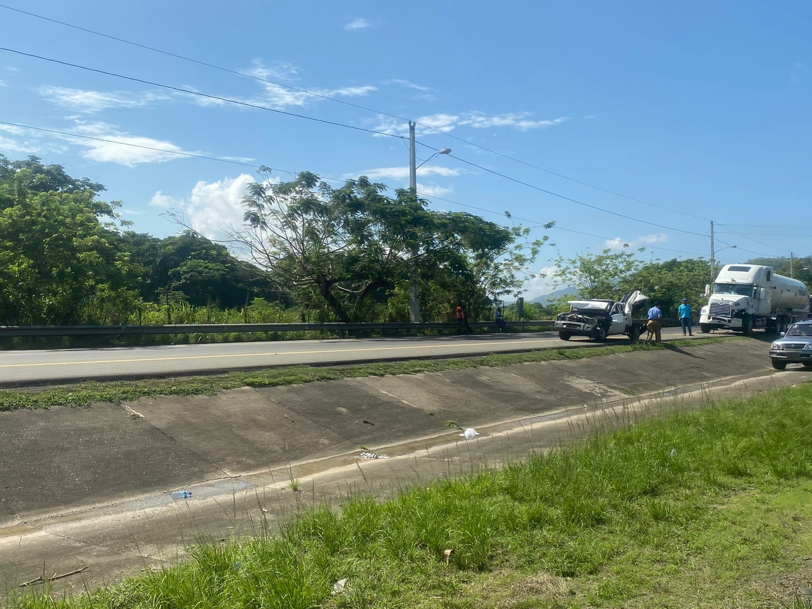 Sistema 9-1-1 asistió accidente de tránsito en La Vega