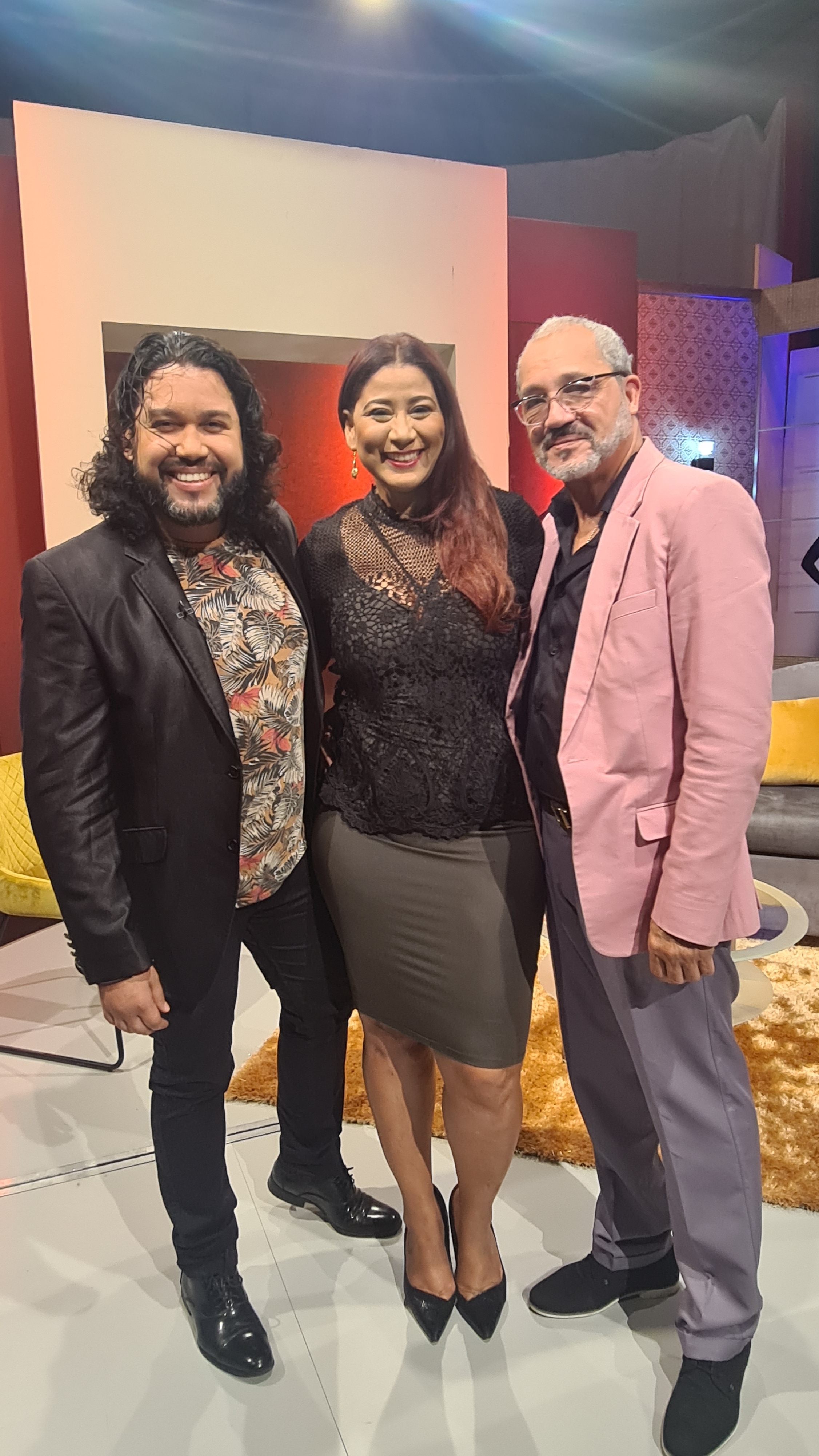 Richard Douglas y Ramón Santana en “Fiestas y Personalidades”