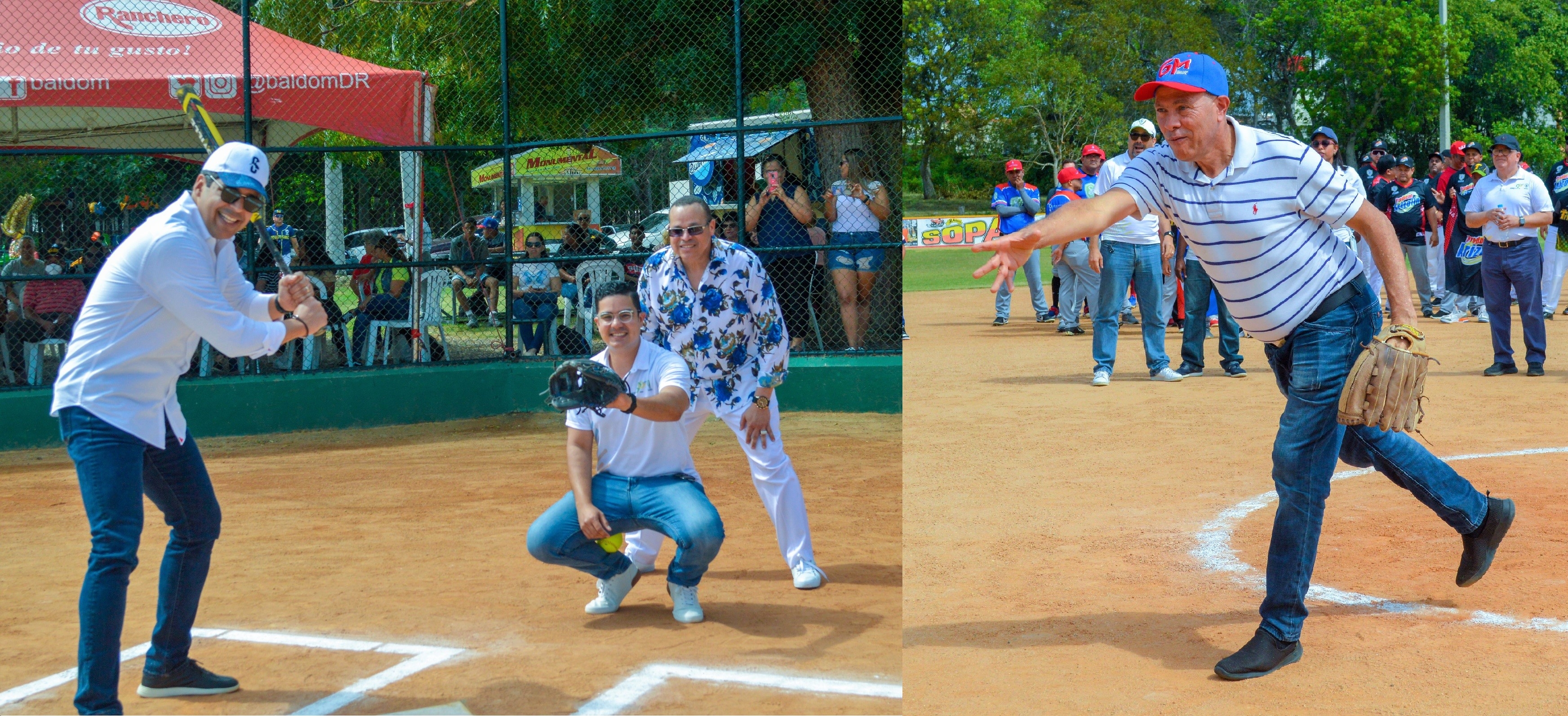 Johnny y Consuegra dividen en Softbol de Verano Santiago Country Club copa 60 aniversario ACAP