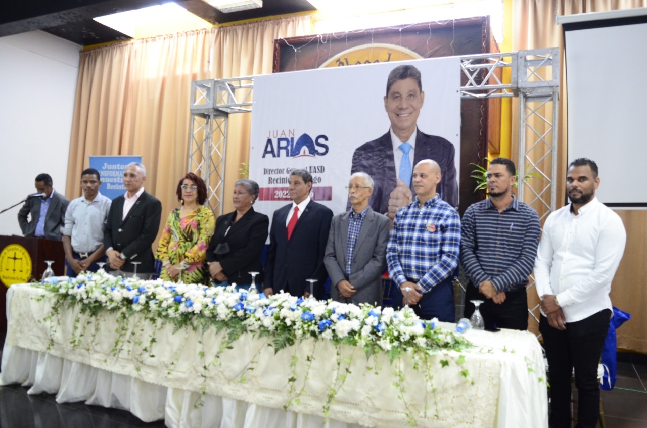 Juan Arias presenta Propuesta de Gestión para dirigir UASD Santiago