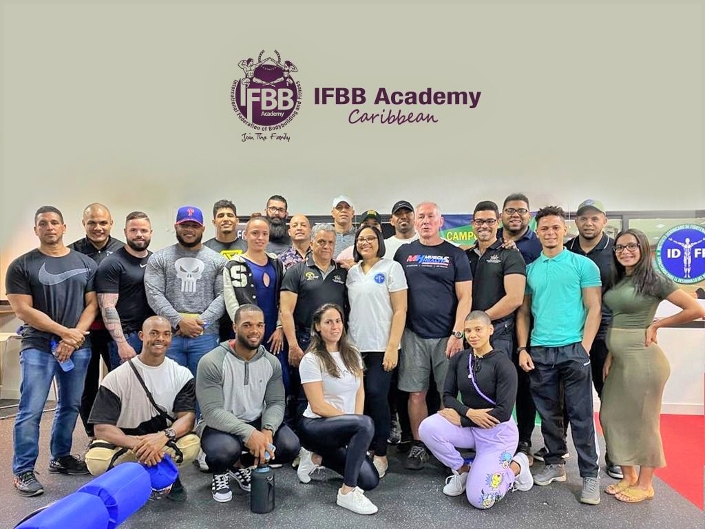 IFBB Academy Caribbean realiza curso Personal fitness trainer especialist y certifica profesores regionales del Caribe