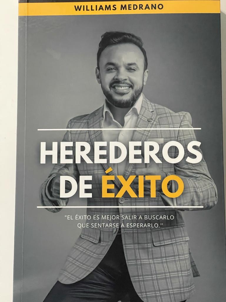 Williams Medrano lanza su libro Herederos de Éxito