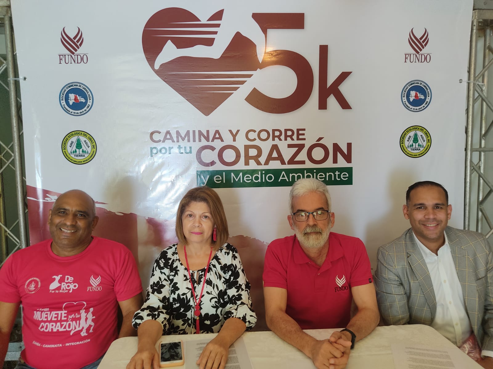 Instituciones ofrecen detalles de “Camina y Corre 5k por tu Corazón y el Medio Ambiente