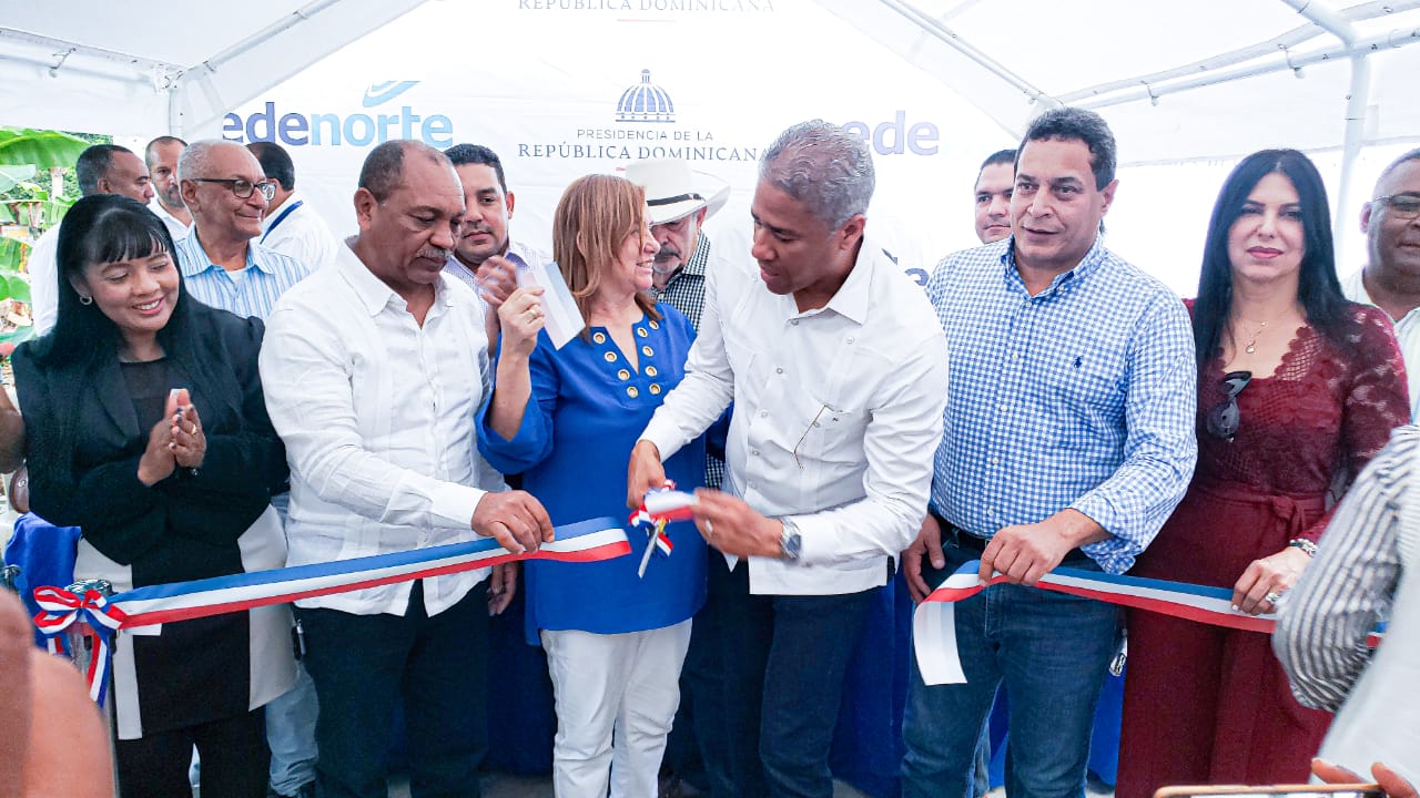 Edenorte rehabilita redes y alumbrado en comunidad de La Vega