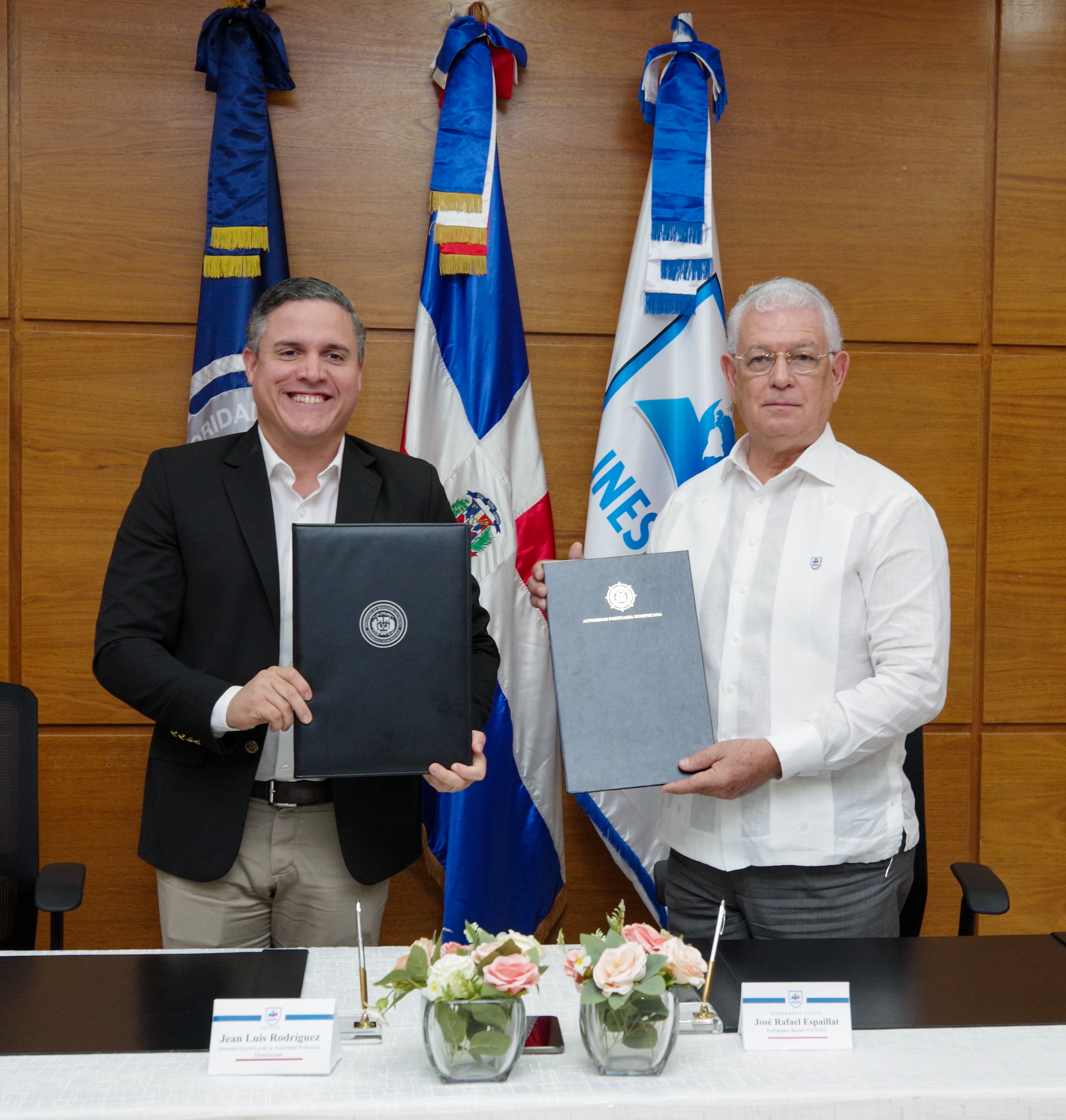 APORDOM e INESDYC realizan acuerdo de colaboración interinstitucional