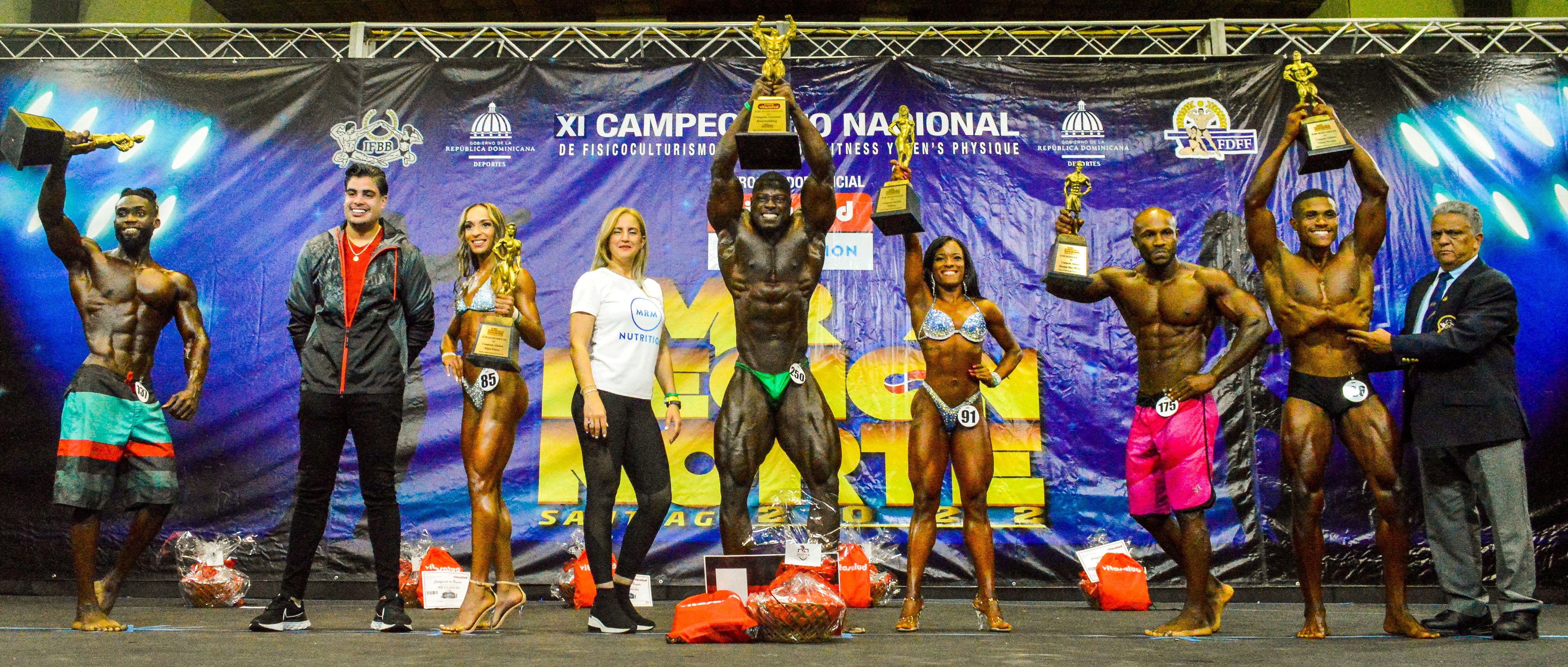 Williado Gedeón gana gran premio absoluto  XI Mr Región Norte de fisiculturismo y fitness