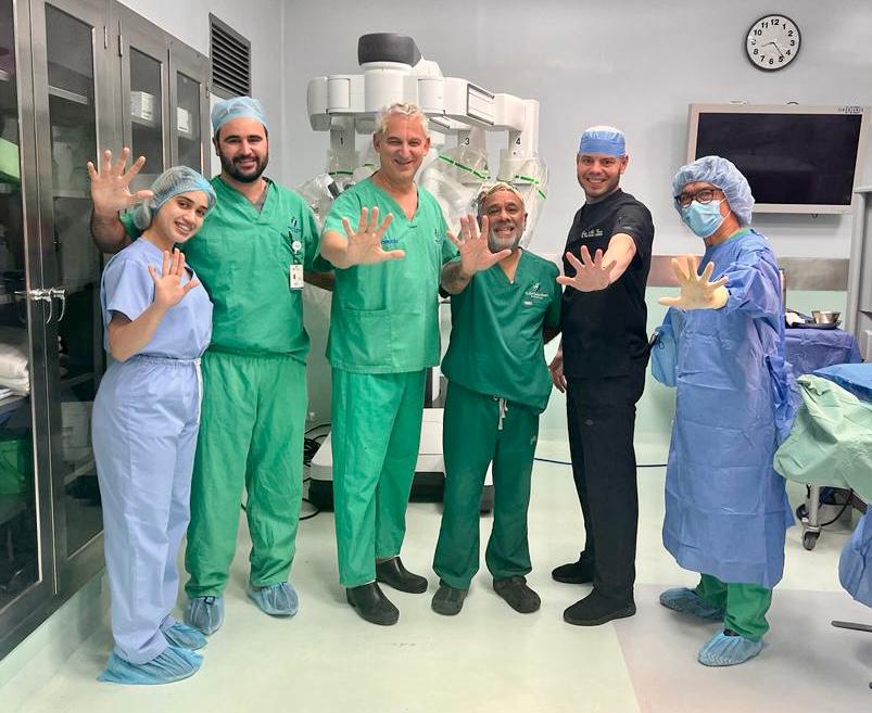 Realizan cinco (5) prostatectomía robótica en un día, marcando un hito en la medicina moderna de República Dominicana
