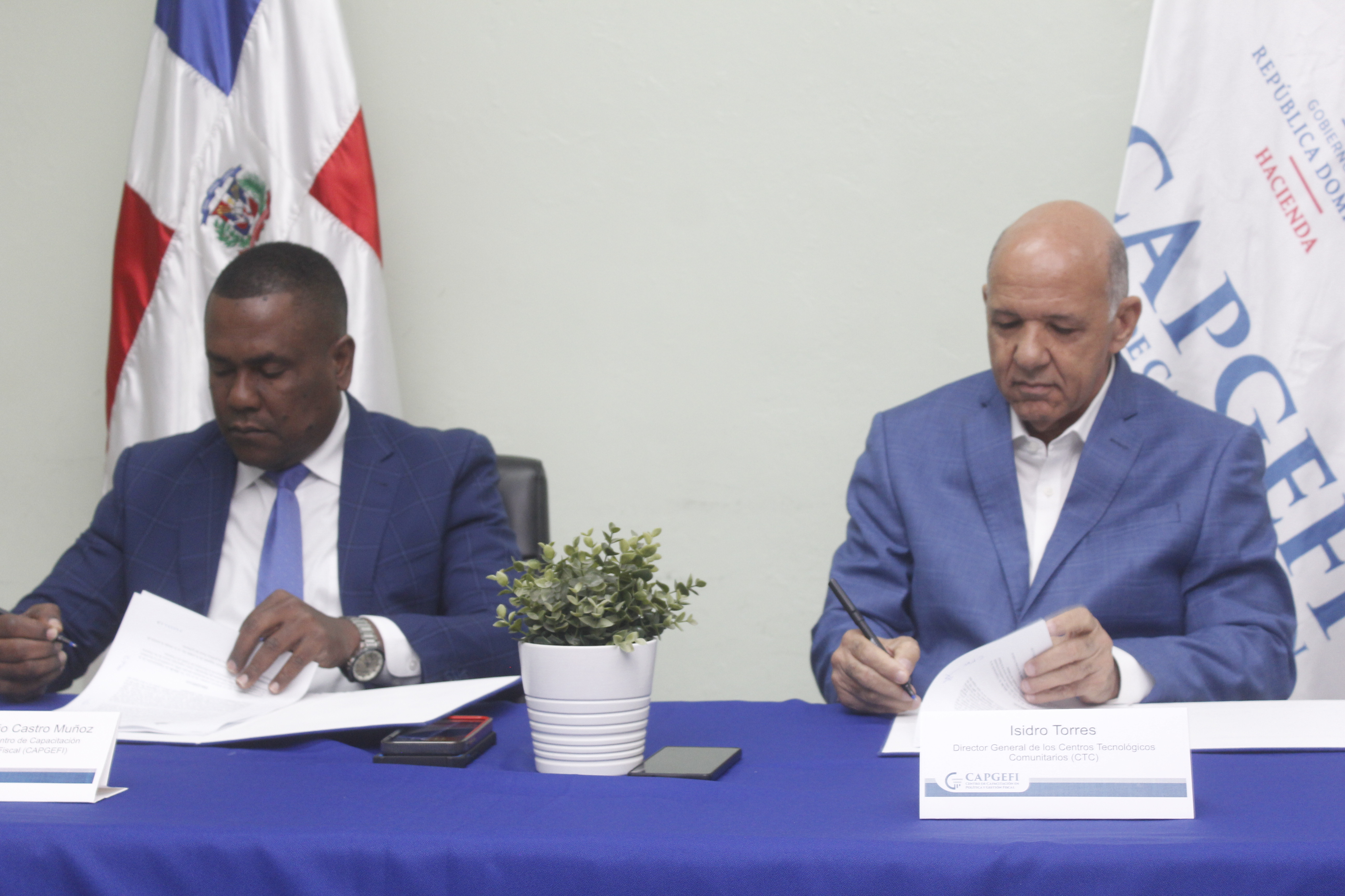 CAPGEFI y los CTC firman acuerdo de colaboración optimizará uso recursos humanos