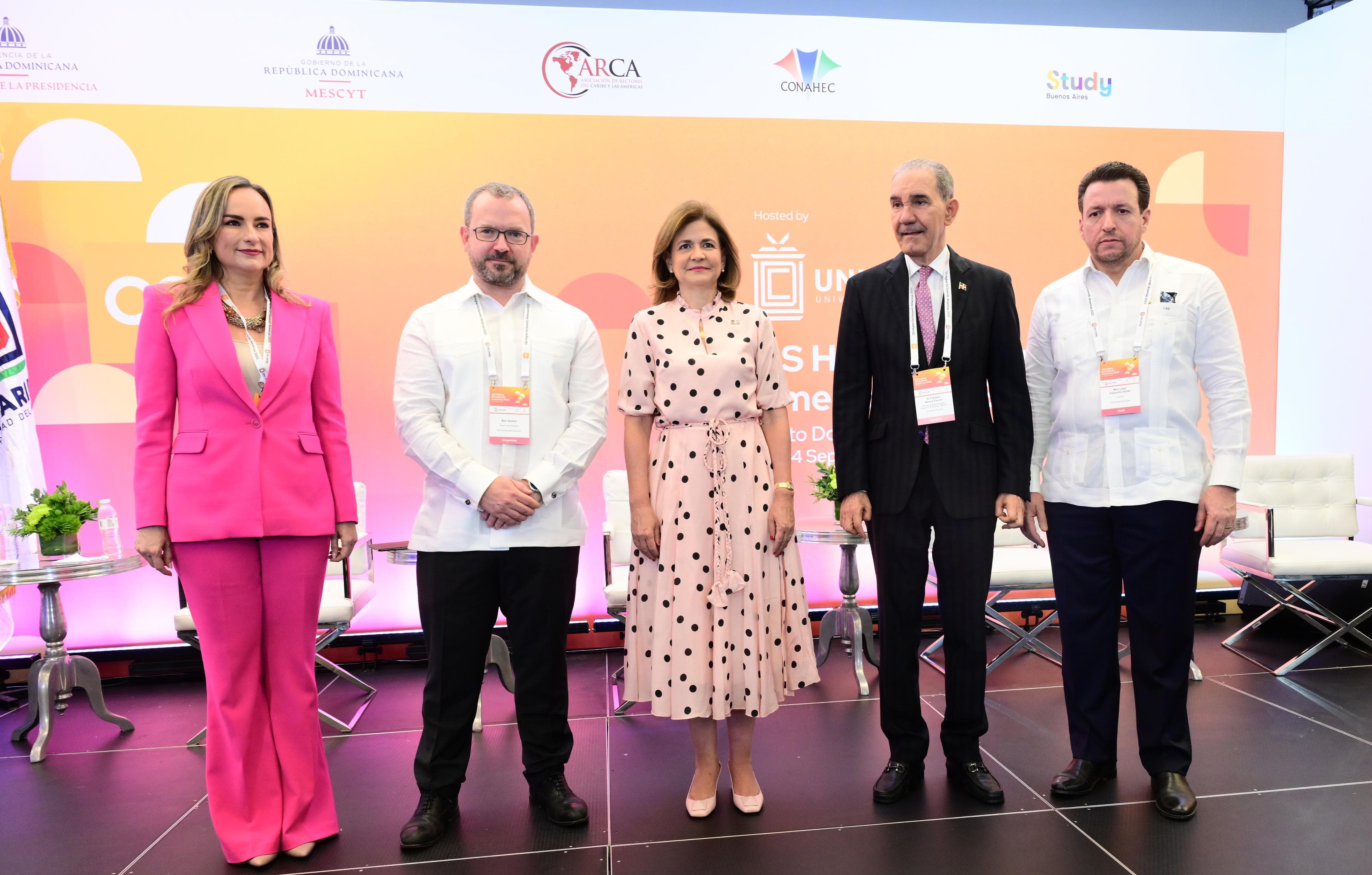 Evento de educación superior QS Américas se inauguró en el país bajo la coordinación de UNICARIBE