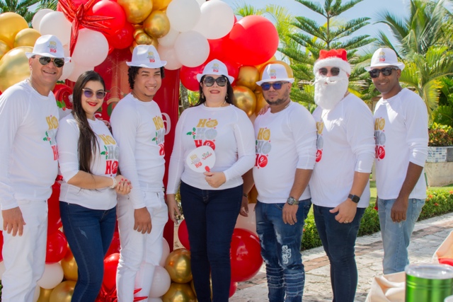 Grabo Estilo celebra encuentro navideño y reconoce a sus colaboradores con pasadía en el hotel Brunei, en Boca Chica