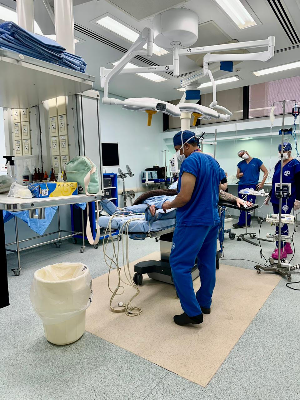 Dr. Oscar Polanco realiza en San Paulo Brasil, Rotación para Cirugía Bariátrica