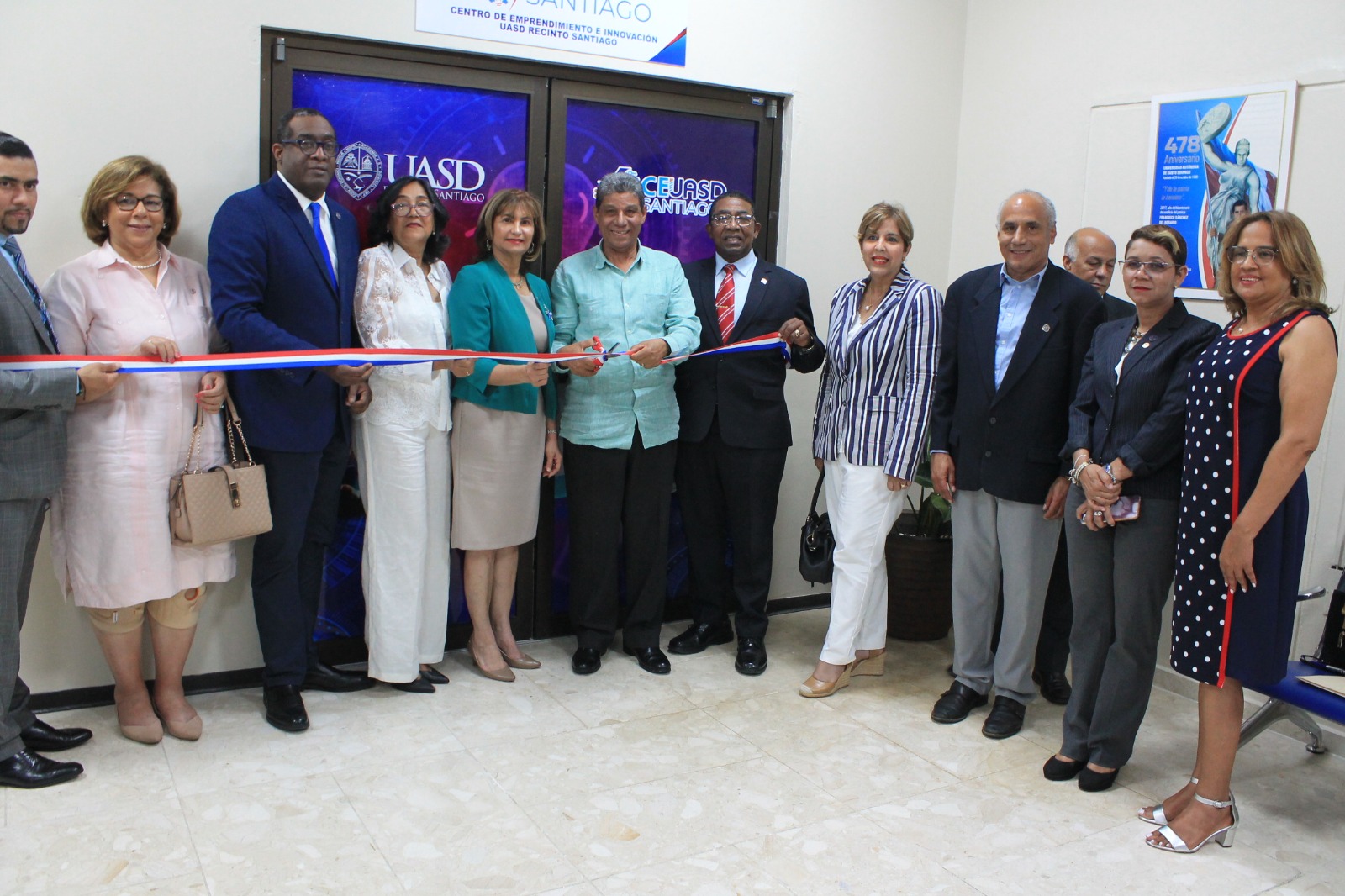 Inauguran el Centro de Emprendimiento e Innovación en la UASD Recinto Santiago