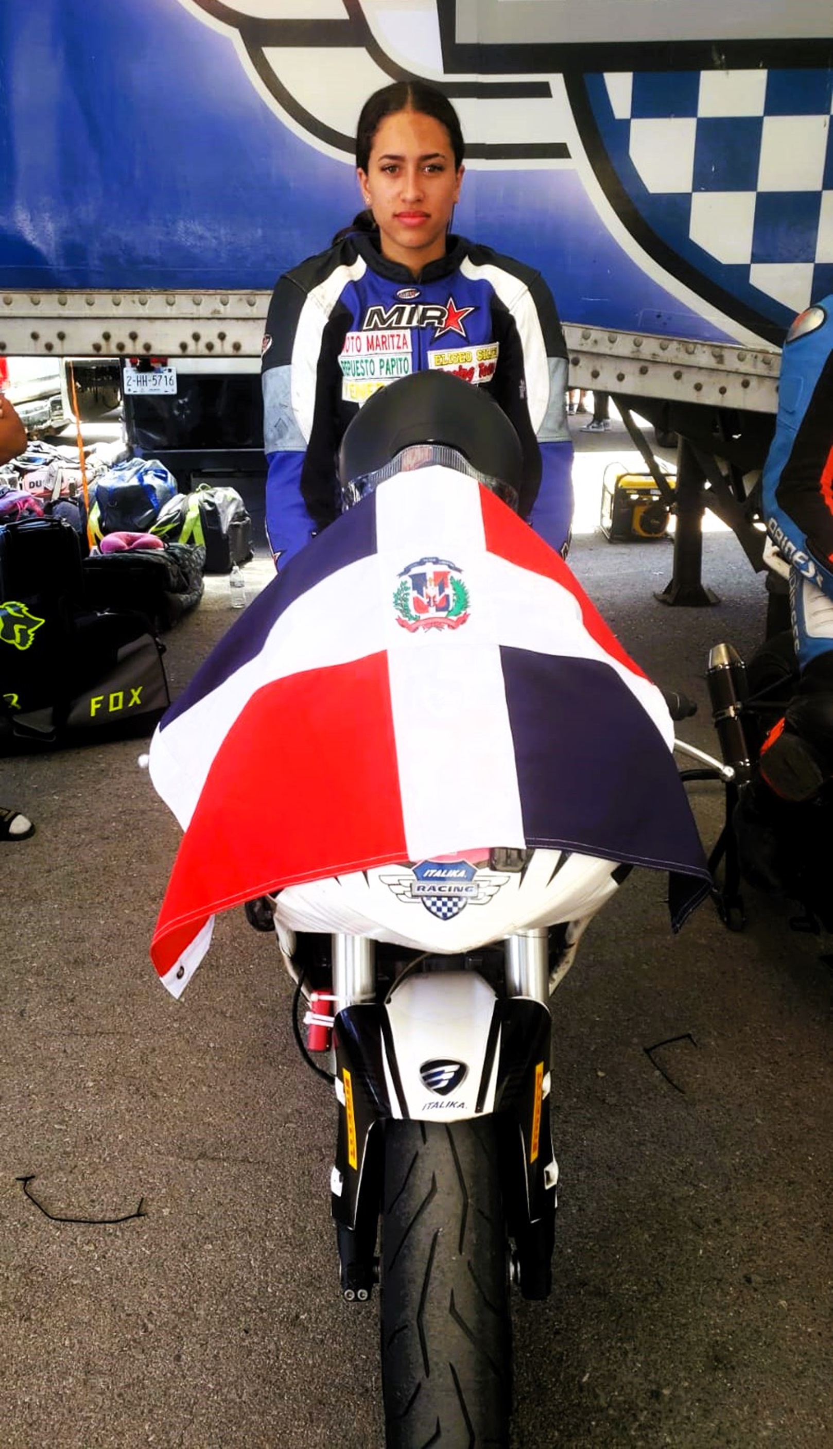 FDM celebra triunfo RD Kristal Silfa en latinoamericano motovelocidad 500cc femenino