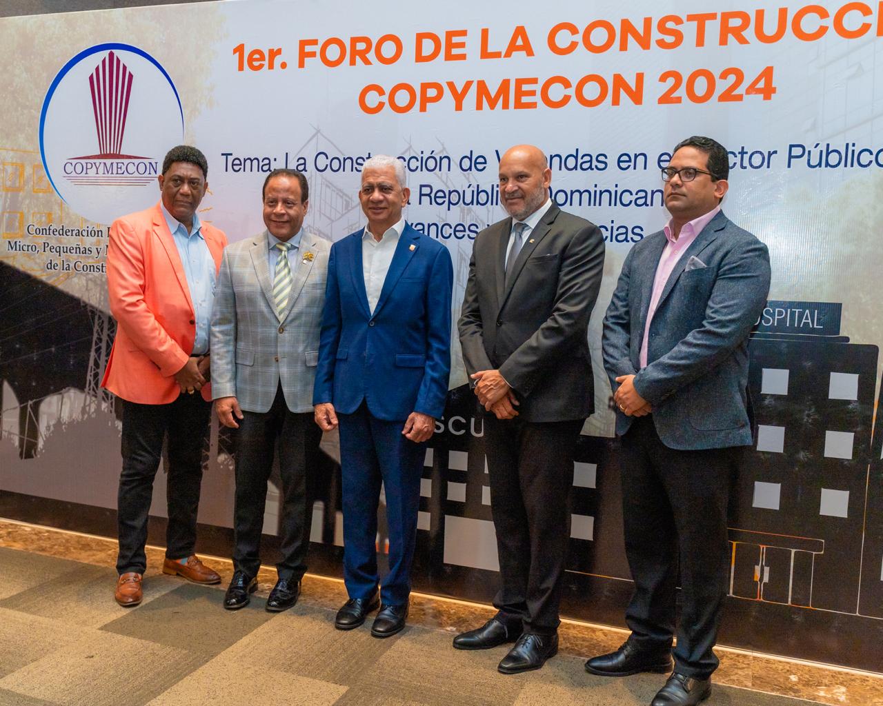 COPYMECON presenta conclusiones 1er. Foro de la Construcción 2024 subrayando avances y aportes gobierno y sector privado. -