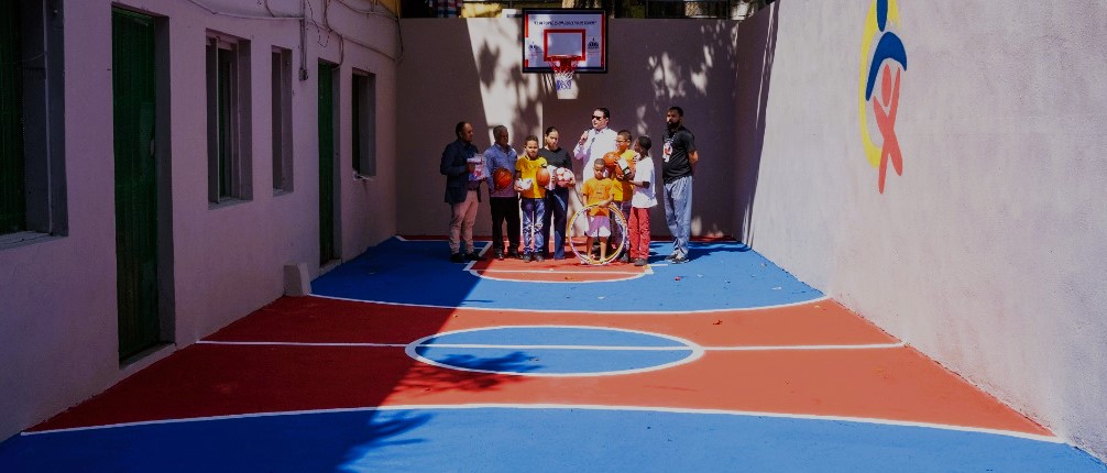 MIDEREC entrega remozada cancha y utilería deportiva-recreativa a Acción Callejera