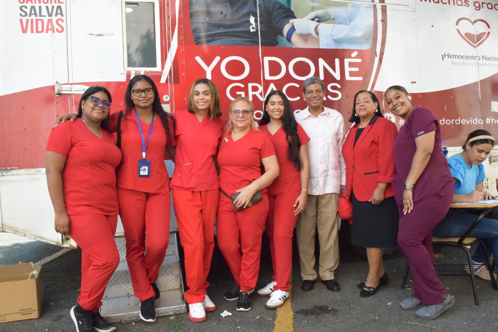 Escuela de Bioanálisis UASD Recinto Santiago y  Hemocentro Nacional realiza jornada de donación de sangre