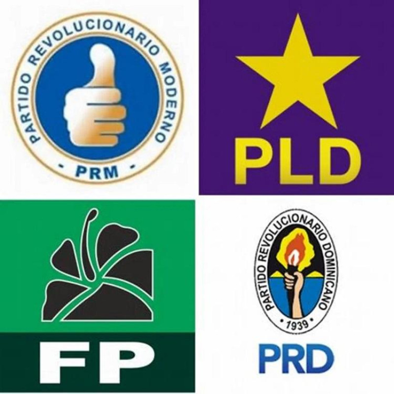 Blanco y morado, espejos para el PRM