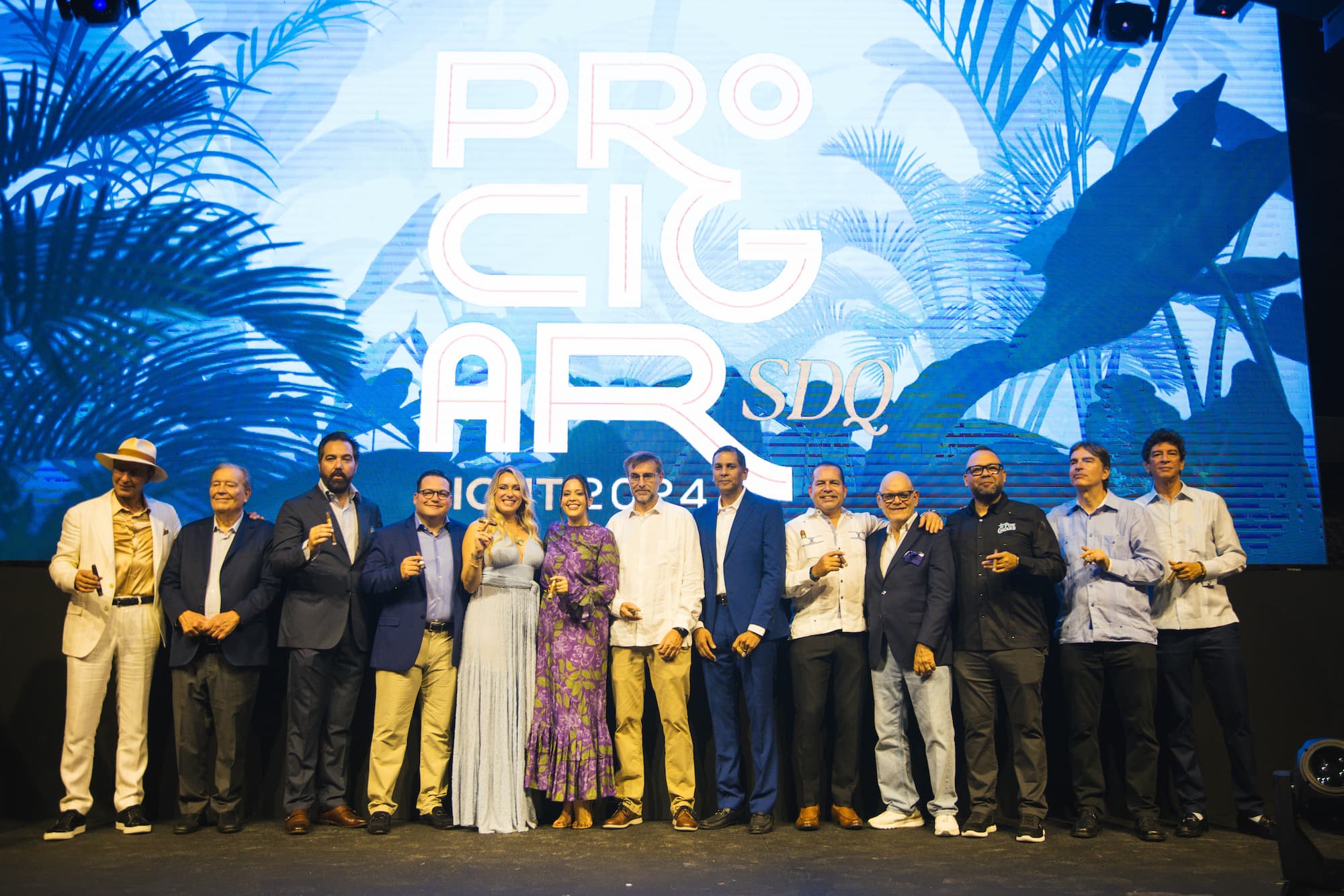 La emblemática Procigar Night SDQ celebró exitosamente una noche mágica dedicada a la pasión de los cigarros