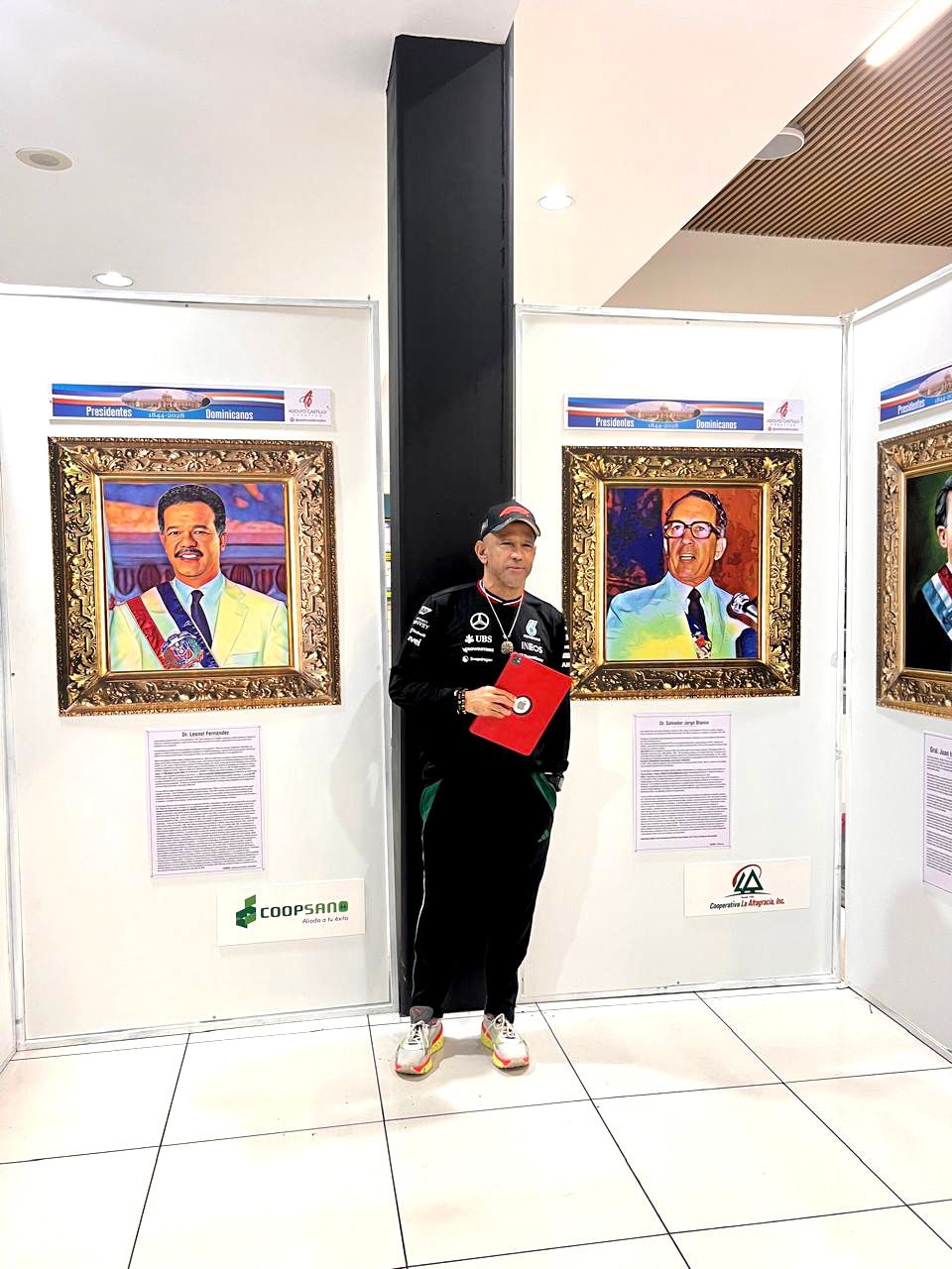 ALS invita a respaldar exposición "Presidentes Dominicanos" de Adolfo Castillo Creativo