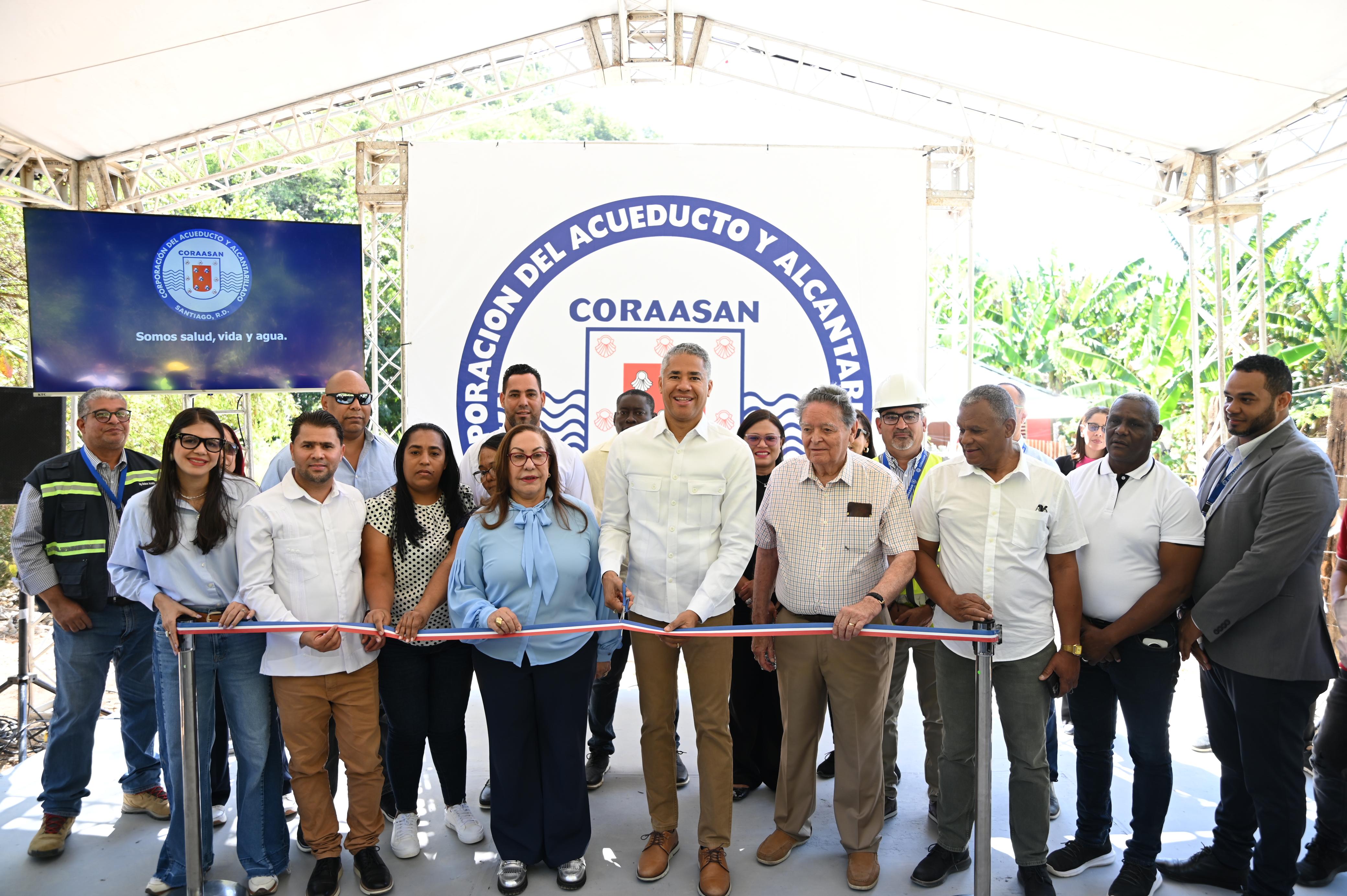 Coraasan inaugura redes de suministro de agua potable en Cuesta de Piedra tras 20 años de espera