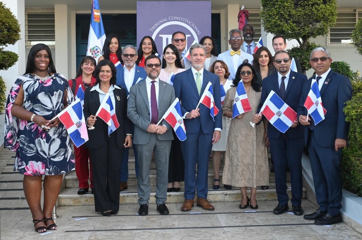TC recibe visita de delegación de jueces de Nueva York
