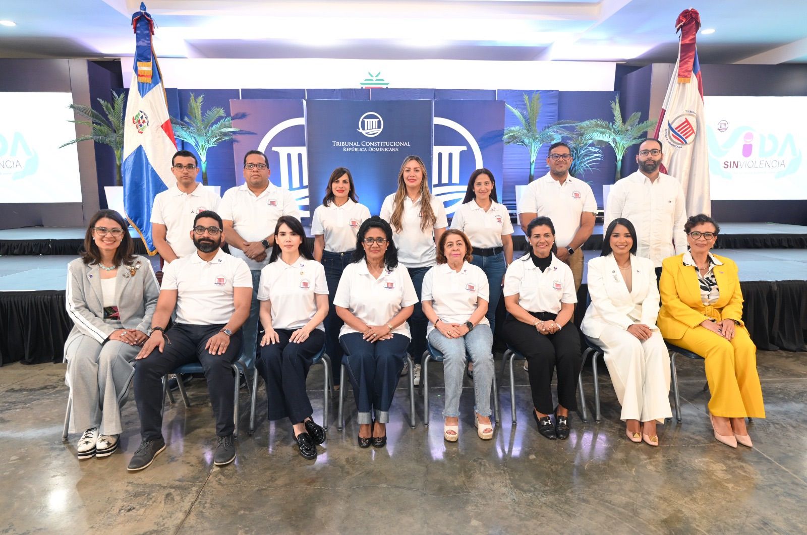 Tribunal Constitucional realiza jornada «Vida sin Violencia» para servidores constitucionales