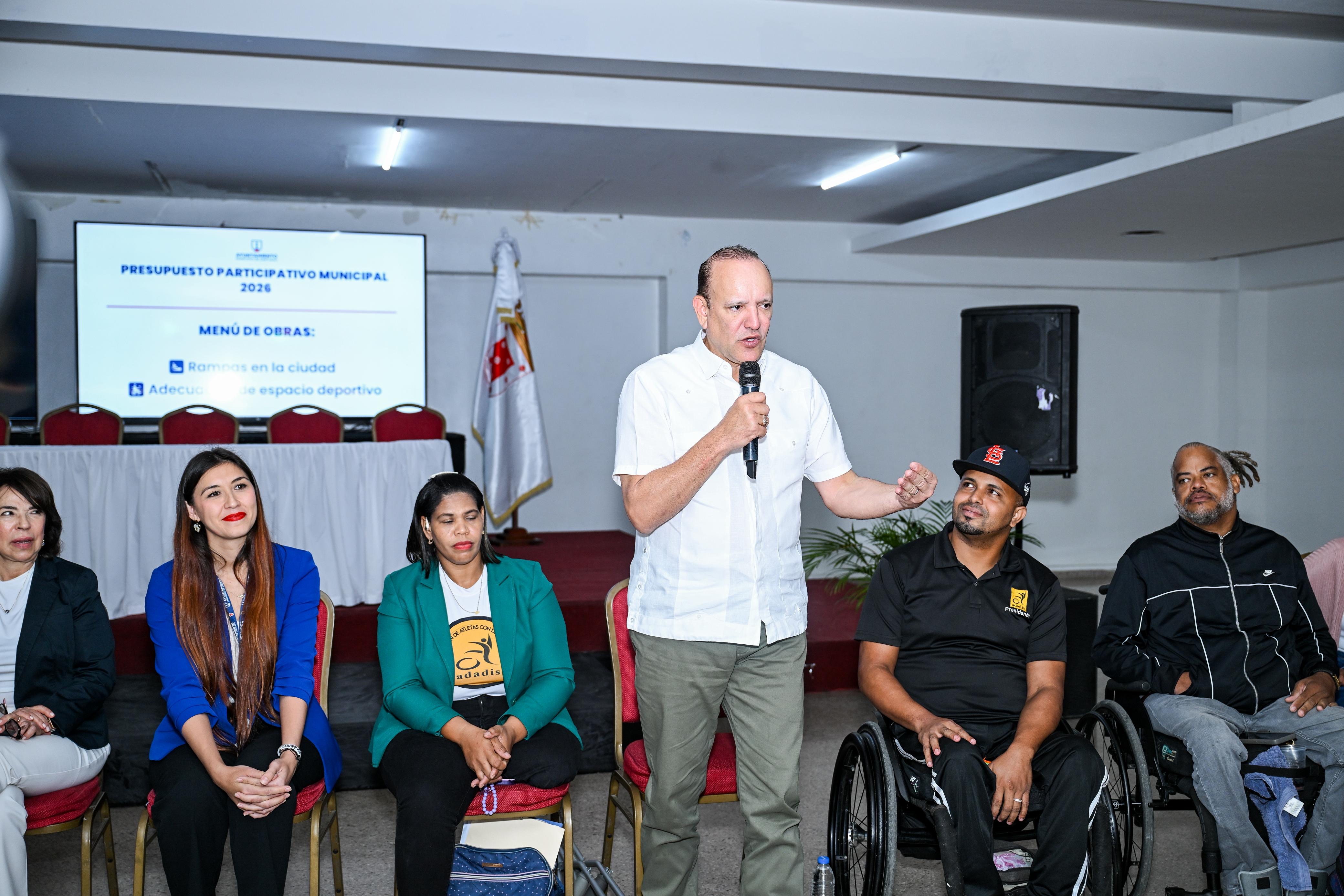 Alcaldía de Santiago de los Caballeros celebra asamblea “Santiago Inclusivo” del Presupuesto Participativo Municipal 2026