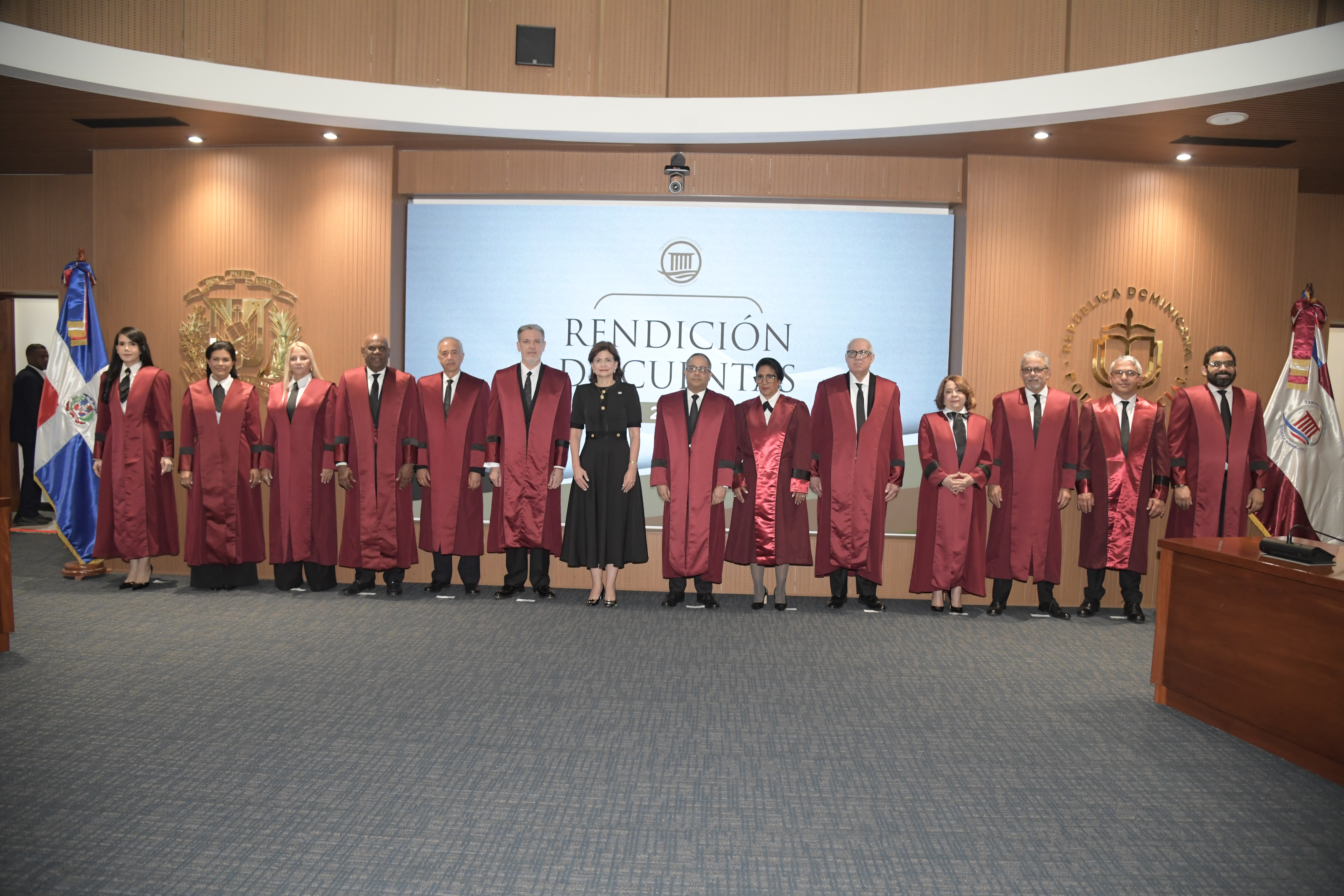 Presidente del TC reitera jueces de esta corte trabajan por justicia accesible, efectiva y oportuna