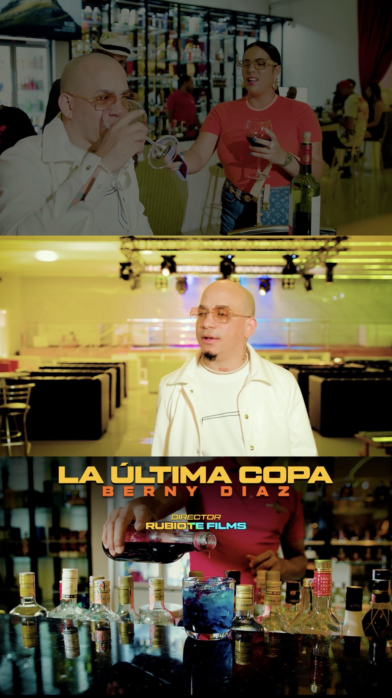 Berny Díaz estrena el videoclip de “La Última Copa” este miércoles 25 de marzo