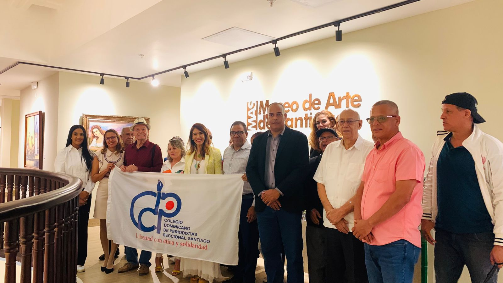 CDP Santiago realiza visita guiada al Museo de Arte de Santiago