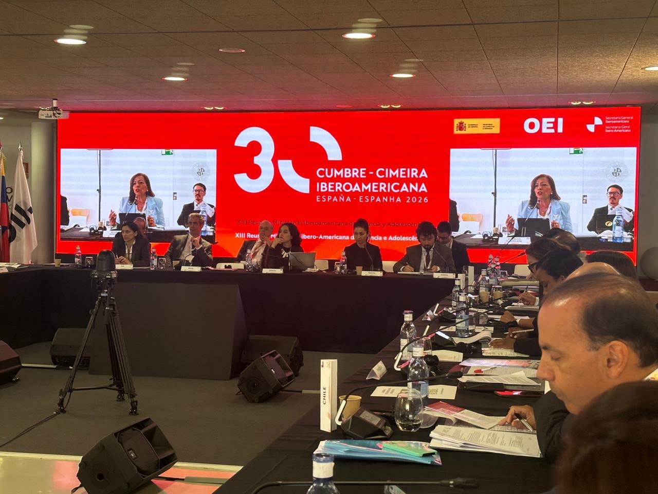 CONANI destaca avances en crianza positiva y protección integral de la niñez en XIII Reunión Ministerial Iberoamericana de Infancia y Adolescencia