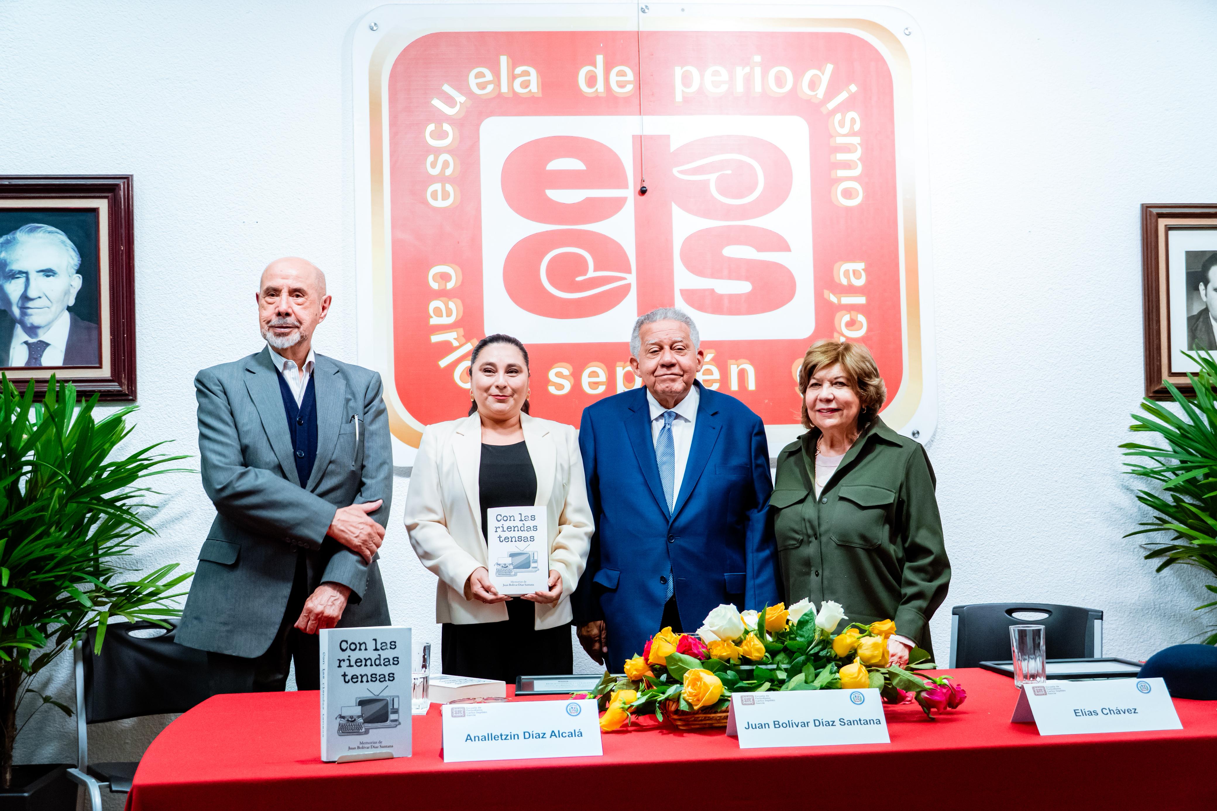 Embajador Juan Bolívar Díaz presenta en México sus memorias "Con las riendas tensas"